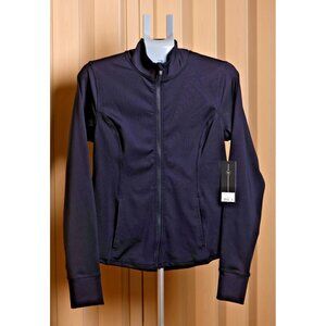 New! VELOCITY | DARK NAVY INTERLOCK GURU WOMEN's JACKET | LARGE | MSRP: $78